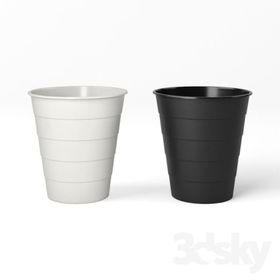 IKEA Fnıss Beyaz 10 lt Çöp Kutusu