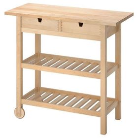IKEA Förhöja Huş 100x43x90 cm Servis Arabası