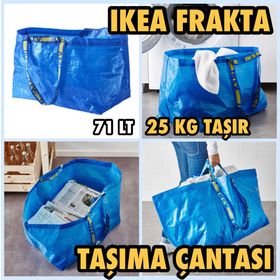 IKEA Frakta Mavi 71 lt Taşıma Çantası
