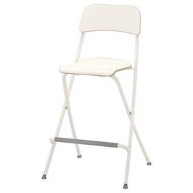 IKEA Franklin Beyaz 63 cm Bar Sandalyesi