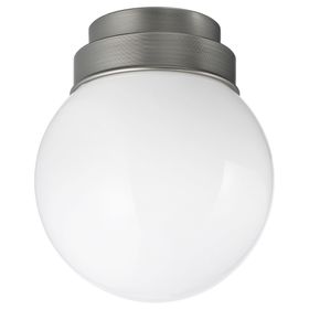 IKEA Frıhult Metal Rengi Tavan Duvar Lambası
