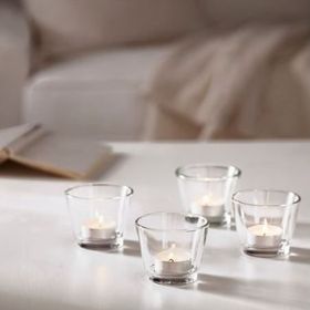 IKEA Galej Tealight Cam Mumluk
