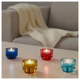 IKEA Galej Tealight Cam Mumluk