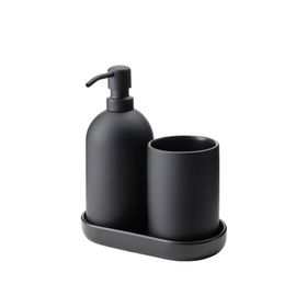 IKEA Gansjön Siyah Banyo Seti