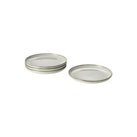 IKEA Gladelig Gri 20 CM 4 Adet Tatlı Tabağı Seti