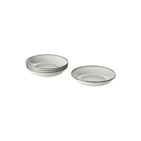 IKEA Gladelig Gri 21 cm Derin Tabak Seti
