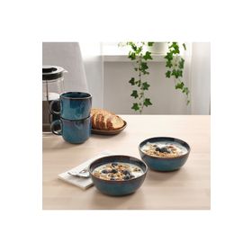 IKEA Gladelig Mavi 14 cm Kase Seti