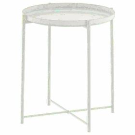IKEA Gladom Beyaz 45x53 cm Tepsili Sehpa