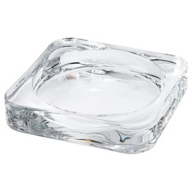 IKEA Glasig Cam 10x10 cm Mum Tabağı