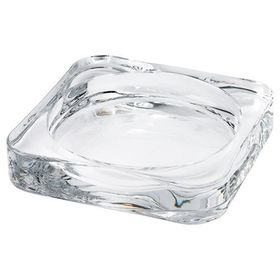 IKEA Glasig Cam 10x10 cm Mum Tabağı