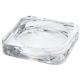 IKEA Glasig Cam 10x10 cm Mum Tabağı