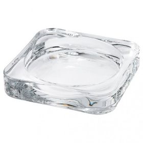 IKEA Glasig Cam 10x10 cm Mum Tabağı