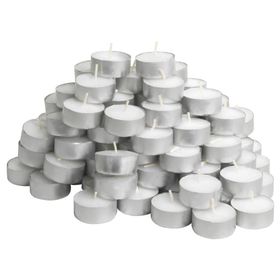 IKEA Glimma Tealight Beyaz 3,8 cm Mum