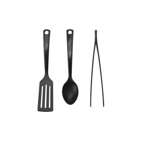 IKEA Gnarp Siyah Mutfak Gereçleri Seti