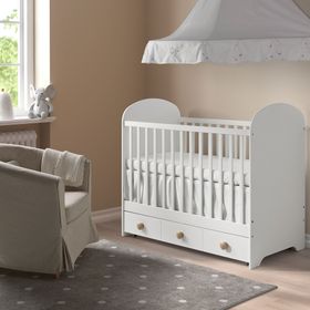 IKEA Gonatt 30467092 Beyaz Bebek Karyolası