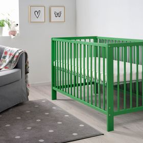 IKEA Gullıver 20589503 Yeşil Bebek Karyolası