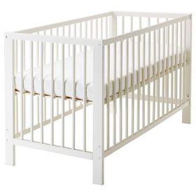 IKEA Gullıver Beyaz 60x120 cm Bebek Karyolası
