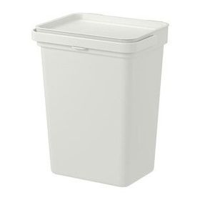 IKEA Hallbar Açık Gri 10 lt Atık Ayırma Kutusu