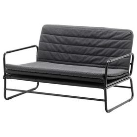 IKEA Hammarn 2'li Yataklı Knisa Koyu Gri Siyah 120 cm Kanepe