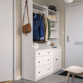 IKEA Hauga 09388638 Beyaz Dolap