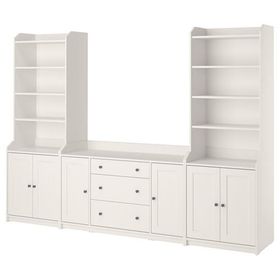 IKEA Hauga 39387901 Beyaz Dolap