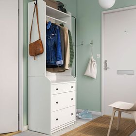 IKEA Hauga 40456922 Beyaz Dolap