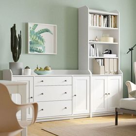 IKEA Hauga 69388640 Beyaz Dolap