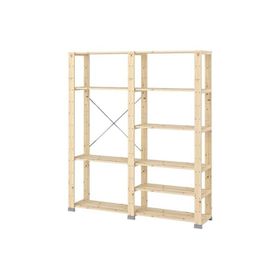 IKEA Hejne Çam 154x31x171 cm Raf Ünitesi