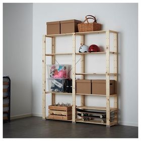 IKEA Hejne Çam 154x31x171 cm Raf Ünitesi
