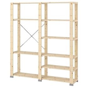 IKEA Hejne Çam 154x31x171 cm Raf Ünitesi