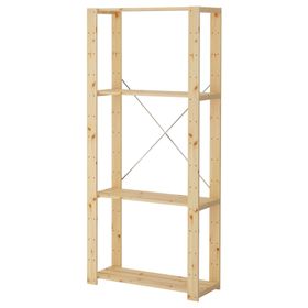 IKEA Hejne Çam 78x31x171 cm Raf Ünitesi