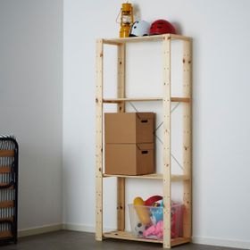 IKEA Hejne Çam 78x31x171 cm Raf Ünitesi