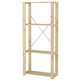 IKEA Hejne Çam 78x31x171 cm Raf Ünitesi