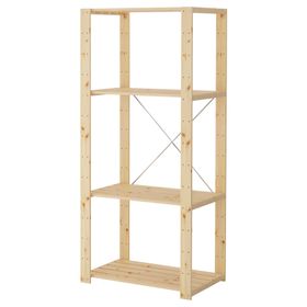 IKEA Hejne Çam 78x50x171 cm Raf Ünitesi