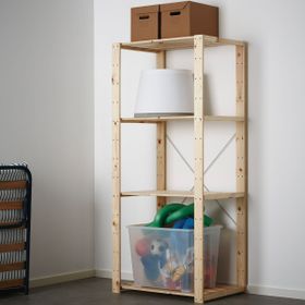 IKEA Hejne Çam 78x50x171 cm Raf Ünitesi