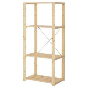 IKEA Hejne Çam 78x50x171 cm Raf Ünitesi