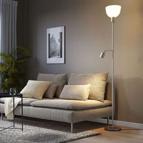 IKEA Hektogram Lame Beyaz Yer Lambası