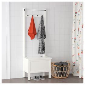 IKEA Hemnes 64x37x173 cm Havluluk ve Bank