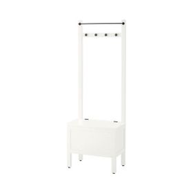 IKEA Hemnes 64x37x173 cm Havluluk ve Bank