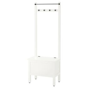 IKEA Hemnes 64x37x173 cm Havluluk ve Bank