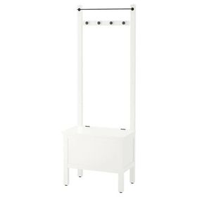 IKEA Hemnes 64x37x173 cm Havluluk ve Bank