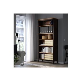 IKEA Hemnes 90x197 cm Venge Kahverengi Açık Kitaplık