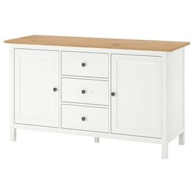 IKEA Hemnes Açık Kahverengi Beyaz 157x88 cm Konsol