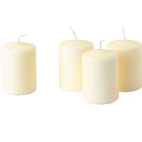 IKEA Hemsjö Natürel 8 cm Blok Mum