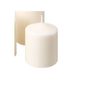 IKEA Hemsjö Natürel 8 cm Blok Mum