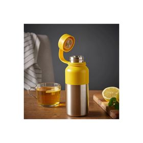 IKEA Hetlevrad 0.5 lt Sarı Paslanmaz Çelik Termos