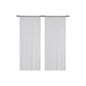 IKEA Hildrun 2 Kanat Beyaz 145x300 cm Tül Perde