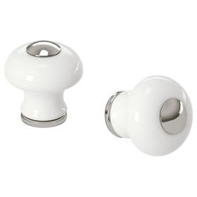 IKEA Hishult Porselen Beyaz 30 mm Topuz