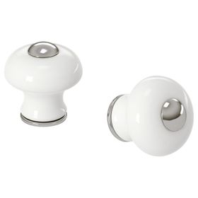 IKEA Hishult Porselen Beyaz 30 mm Topuz