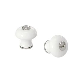 IKEA Hishult Porselen Beyaz 30 mm Topuz